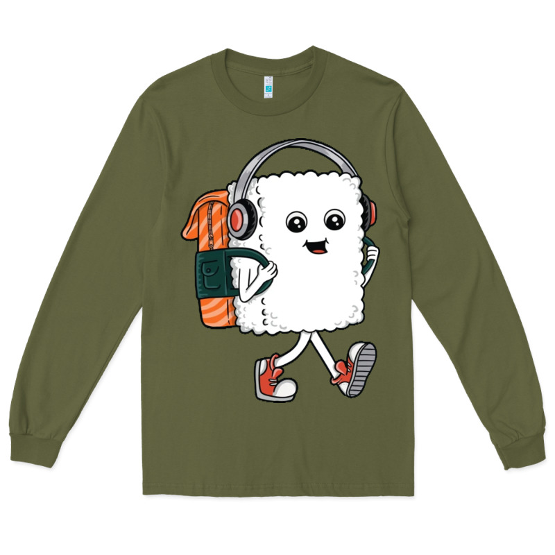Sushi Cool Long Sleeve Tee by artisFamous | Teevron