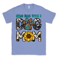 Colony Blue kinda busy being a dog mom Classic Tee - OliviaCreatesArt