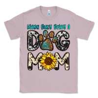 Lilac kinda busy being a dog mom Classic Tee - OliviaCreatesArt