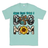 Seafoam kinda busy being a dog mom Classic Tee - OliviaCreatesArt
