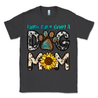 Smoke kinda busy being a dog mom Classic Tee - OliviaCreatesArt