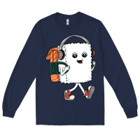 Navy sushi cool Long Sleeve Tee - artisFamous