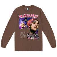 Chestnut lil peep Long Sleeve Tee - artisFamous