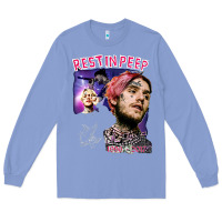Colony Blue lil peep Long Sleeve Tee - artisFamous
