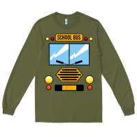 Army Green school bus costume cool halloween Long Sleeve Tee - artisFamous