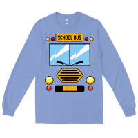 Colony Blue school bus costume cool halloween Long Sleeve Tee - artisFamous