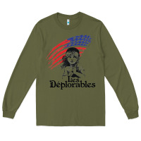 Army Green les deplorables Long Sleeve Tee - artisFamous