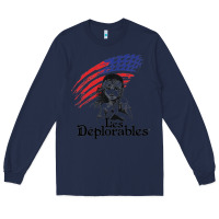 Navy les deplorables Long Sleeve Tee - artisFamous