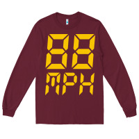 Burgundy 88mph funny Long Sleeve Tee - artisFamous