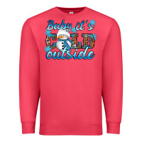 Cardinal Baby it's cold outside Premium Sweatshirt - RanaPortraitStore