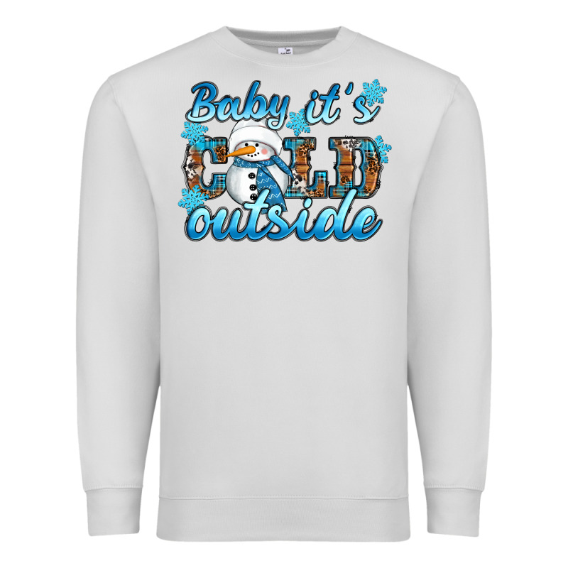 Baby It's Cold Outside Premium Sweatshirt by RanaPortraitStore | Teevron