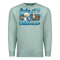 Seafoam Baby it's cold outside Premium Sweatshirt - RanaPortraitStore