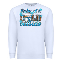 White Baby it's cold outside Premium Sweatshirt - RanaPortraitStore