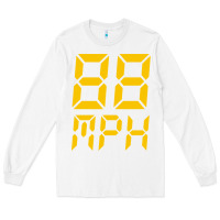 White 88mph funny Long Sleeve Tee - artisFamous