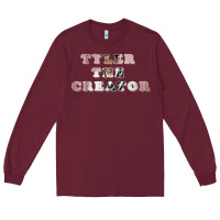 Burgundy TYLER, THE CREATOR Long Sleeve Tee - artisFamous