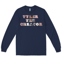 Navy TYLER, THE CREATOR Long Sleeve Tee - artisFamous