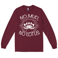 Burgundy funny buddhist Long Sleeve Tee - artisFamous