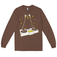 Chestnut cat dj Long Sleeve Tee - artisFamous