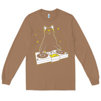 Toasted Coconut cat dj Long Sleeve Tee - artisFamous