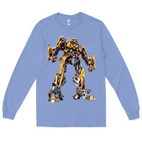 Colony Blue transformers Long Sleeve Tee - artisFamous