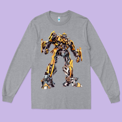 Transformers Long Sleeve Tee Designed By Artisfamous