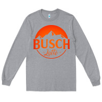 Heather Grey busch latte Long Sleeve Tee - artisFamous