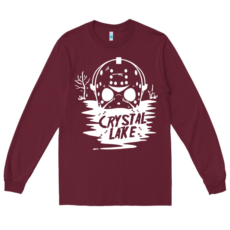 Camp Crystal Lake Sweatshirt Long Sleeve Tee by artisFamous | Teevron