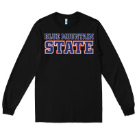Black blue mountain state Long Sleeve Tee - artisFamous