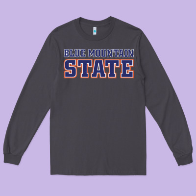 Blue Mountain State Long Sleeve Tee Designed By Artisfamous