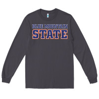 Smoke blue mountain state Long Sleeve Tee - artisFamous