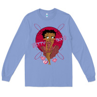 Colony Blue Black Betty Boop Long Sleeve Tee - artisFamous