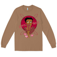Toasted Coconut Black Betty Boop Long Sleeve Tee - artisFamous