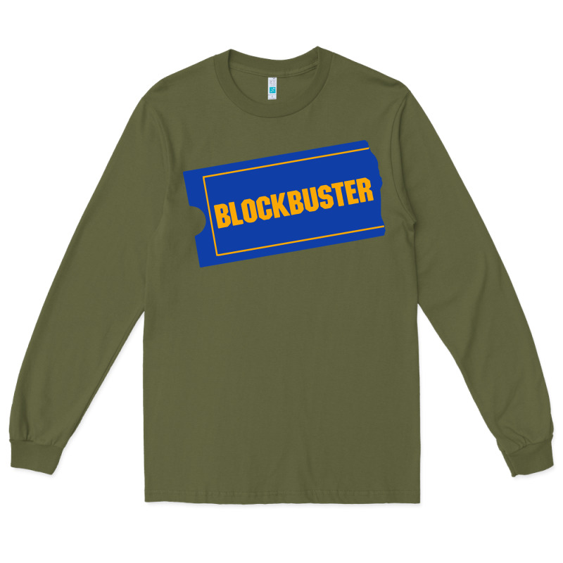Blockbuster Ticket Long Sleeve Tee by artisFamous | Teevron