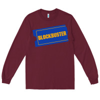 Burgundy blockbuster ticket Long Sleeve Tee - artisFamous
