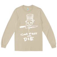 Mushroom bourdain cook free or die Long Sleeve Tee - artisFamous