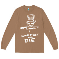 Toasted Coconut bourdain cook free or die Long Sleeve Tee - artisFamous