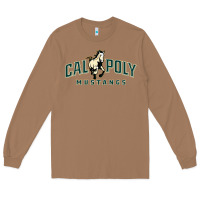 Toasted Coconut cal poly mustangs Long Sleeve Tee - artisFamous
