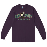 Plum cal poly mustangs Long Sleeve Tee - artisFamous