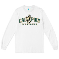 White cal poly mustangs Long Sleeve Tee - artisFamous