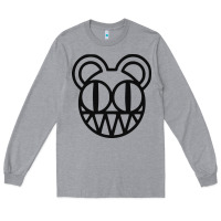 Heather Grey radioheat  png Long Sleeve Tee - artisFamous