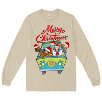 Mushroom Scooby Doo merry christmas Long Sleeve Tee - artisFamous