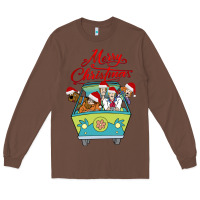 Chestnut Scooby Doo merry christmas Long Sleeve Tee - artisFamous