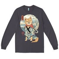 Smoke shiba inu dog japan Long Sleeve Tee - artisFamous