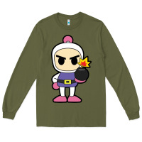 Army Green bomberman Long Sleeve Tee - artisFamous