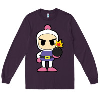 Plum bomberman Long Sleeve Tee - artisFamous