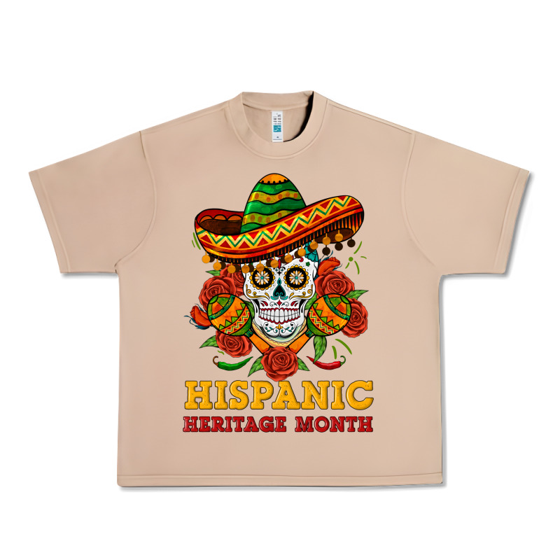 Sombrero Skull Heritage Urban Heavy Tee by BundleAndBundleShop | Teevron