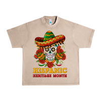 French Oak sombrero skull heritage Urban Heavy Tee - BundleAndBundleShop