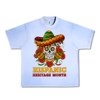 Grape Ice sombrero skull heritage Urban Heavy Tee - BundleAndBundleShop