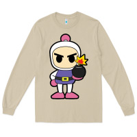 Mushroom bomberman Long Sleeve Tee - artisFamous