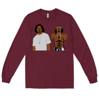 Burgundy outkast Long Sleeve Tee - artisFamous